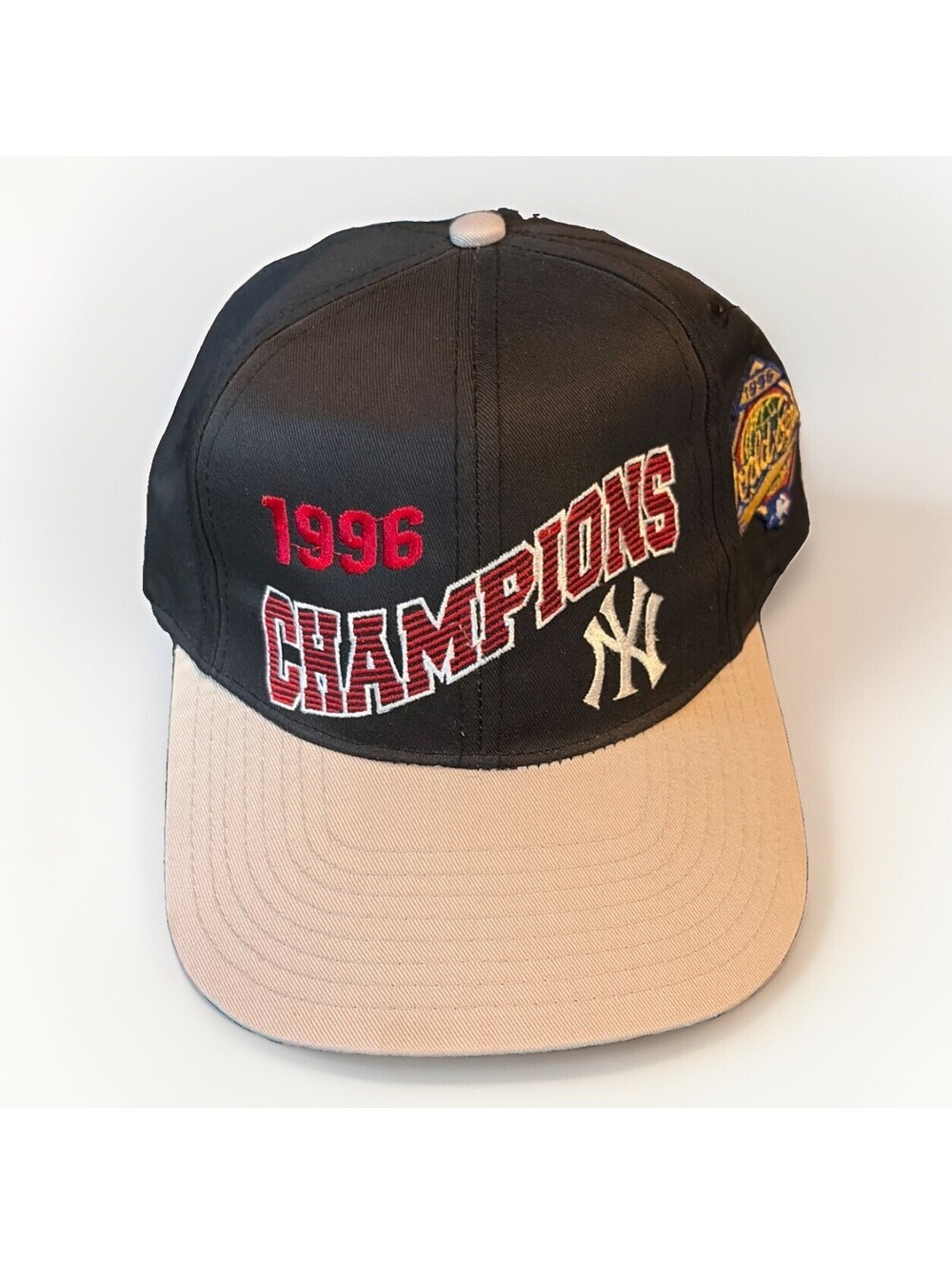 Vintage 1996 New York Yankees World Series Champions Baseball Hat Drew Pearson